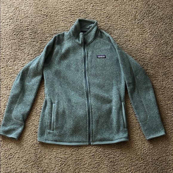 Patagonia Teal Full-Zip Fleece Jacket - Picture 1 of 1